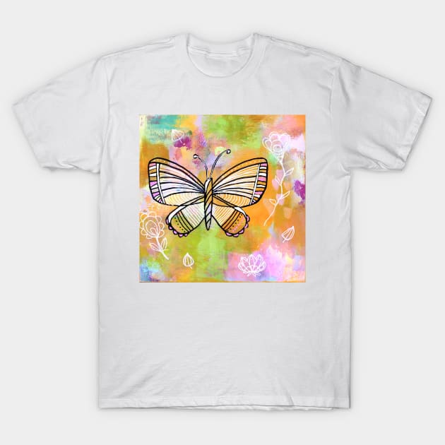 Butterfly T-Shirt by gaea